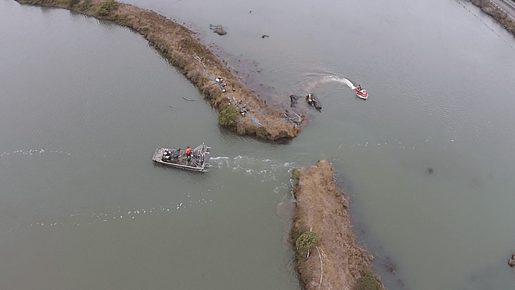 Humboldt Bay Levee Breach Plug