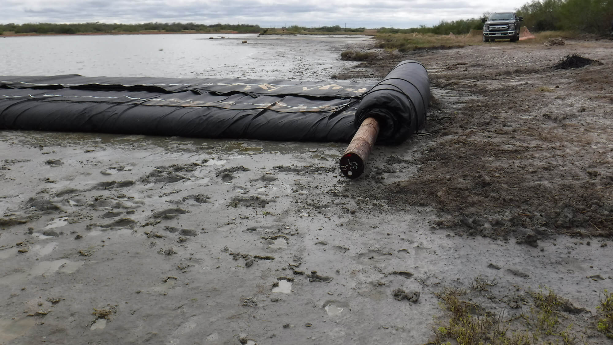 NORM Cleanup Site Isolation