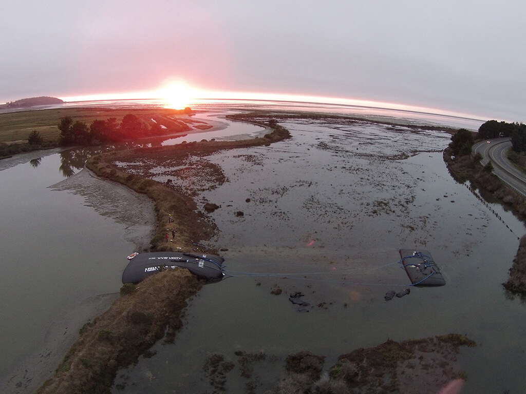 Humboldt Bay Levee Breach Plug