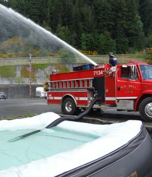 Above Ground Water Impoundment – Cal Fire Training