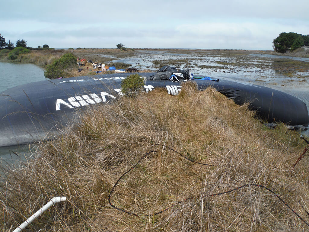 Humboldt Bay Levee Breach Plug