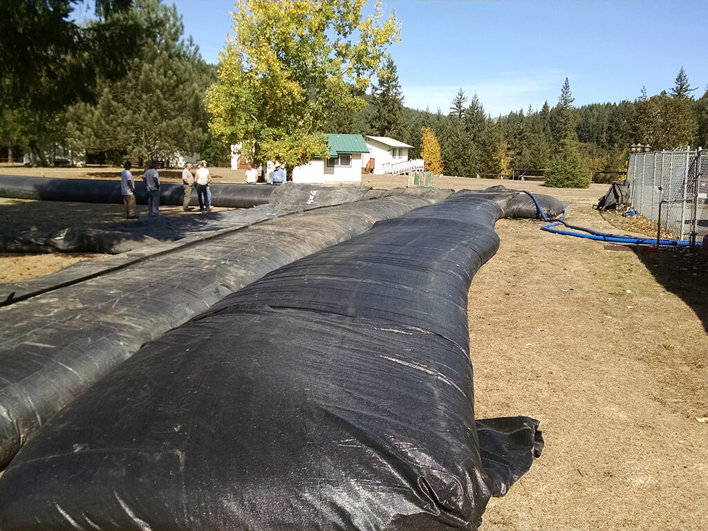 60000 gal Water Storage for Pool Maintenance