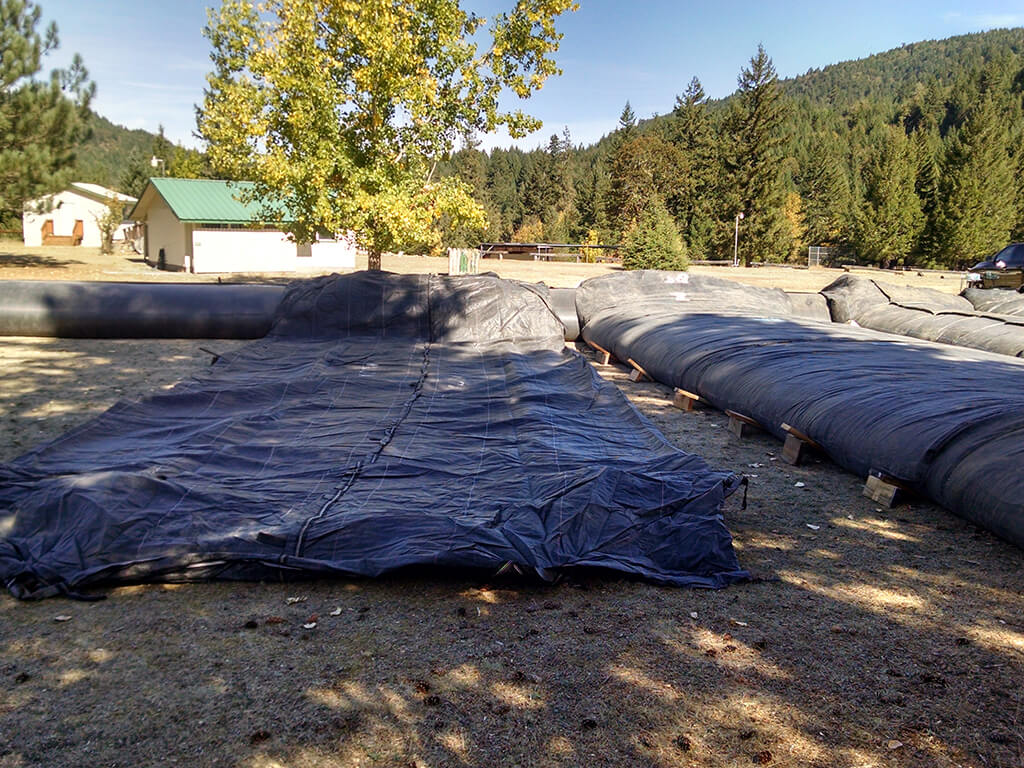 60000 gal Water Storage for Pool Maintenance