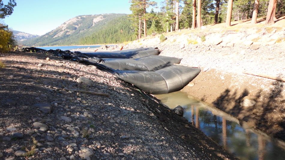 Lake Independence Intake Canal Isolation, 2014