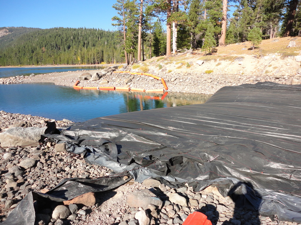 Lake Independence Intake Canal Isolation, 2014