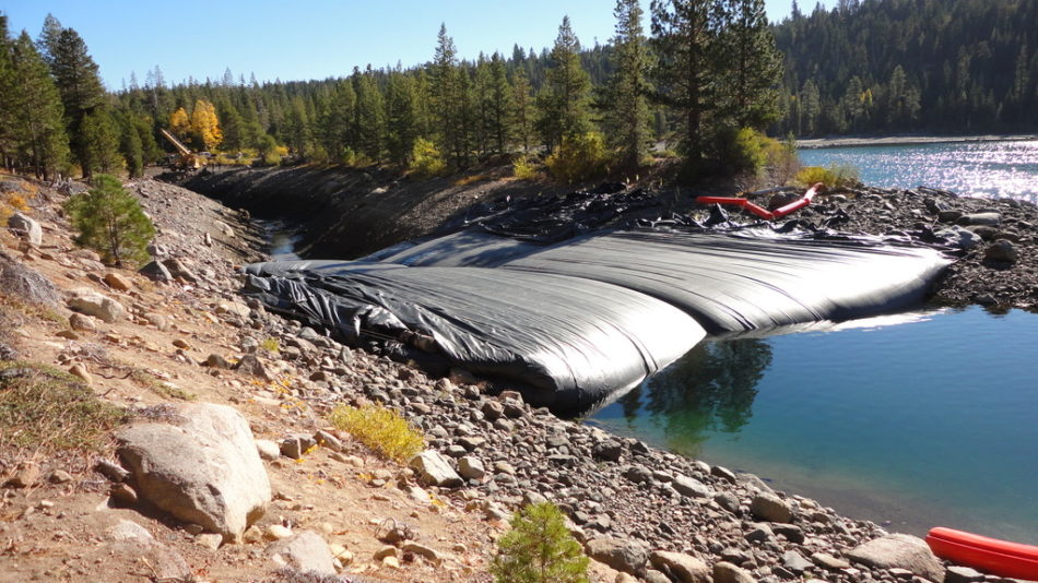 Lake Independence Intake Canal Isolation, 2014