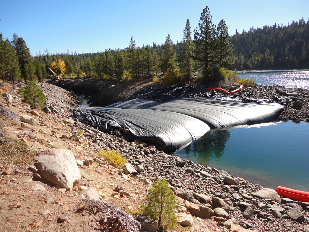 Lake Independence Intake Canal Isolation, 2014