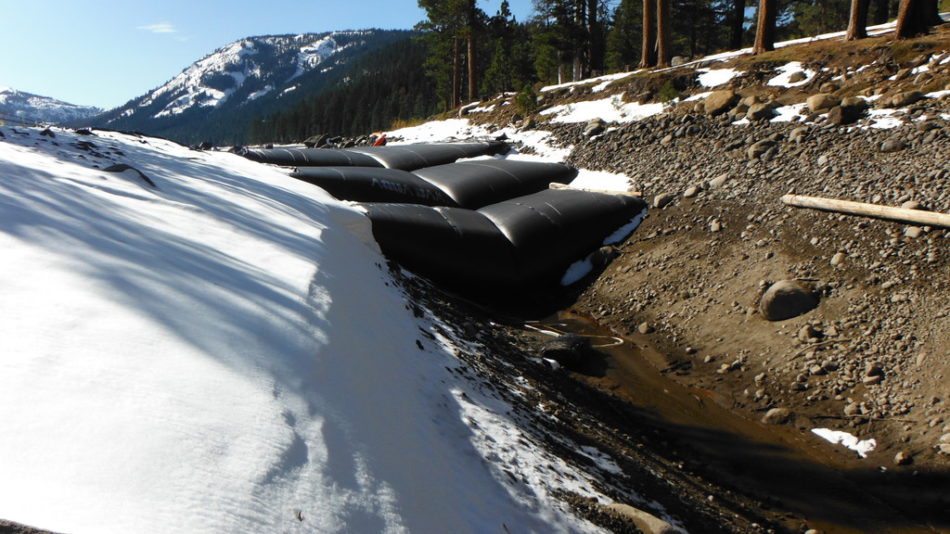 Lake Independence Intake Canal Isolation, 2014