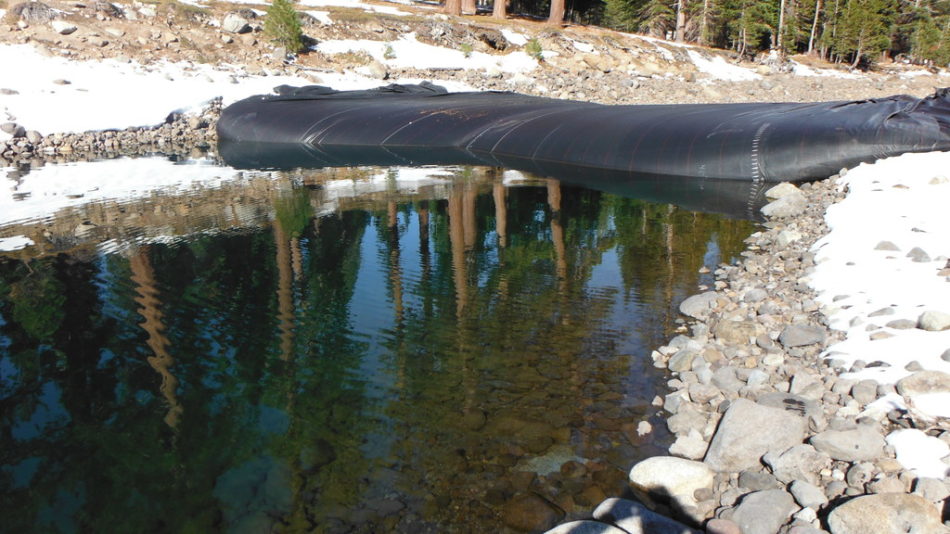 Lake Independence Intake Canal Isolation, 2014