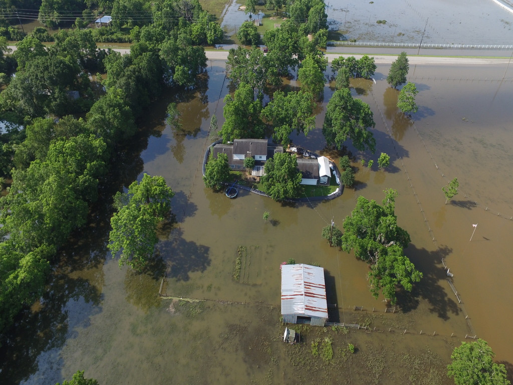 Homeowner Flood Control – Rosharon TX 2016