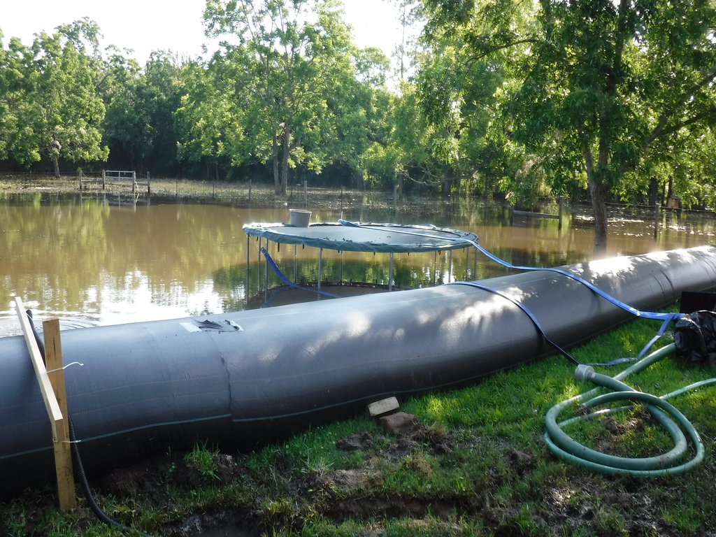 Homeowner Flood Control – Rosharon TX 2016