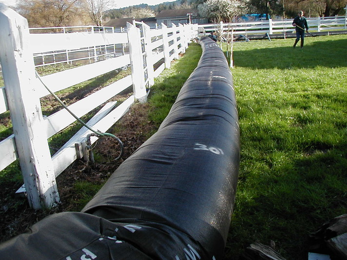 AquaDams as Flood Control Barriers