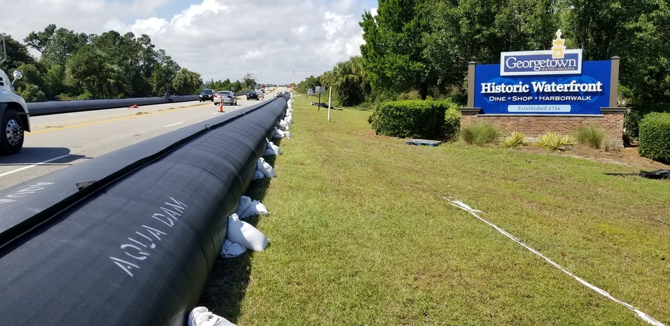 AquaDams as Flood Control Barriers