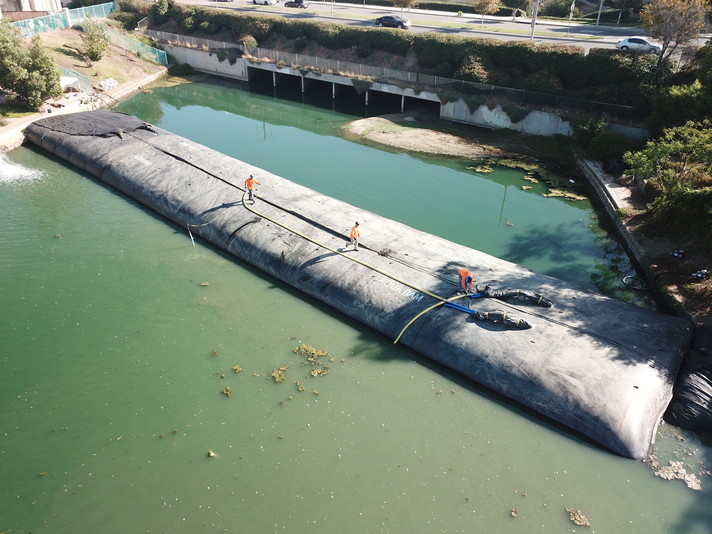 Rancho Del Lago, Moreno Valley, Partial Pond Sediment Removal Isolation