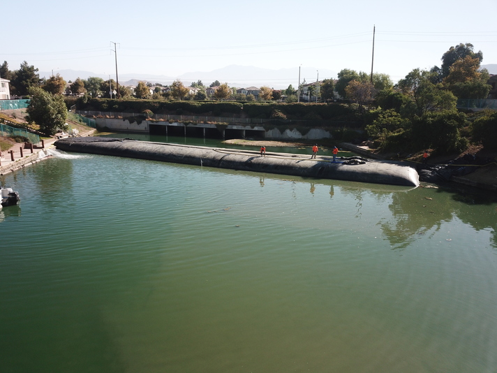 Rancho Del Lago, Moreno Valley, Partial Pond Sediment Removal Isolation