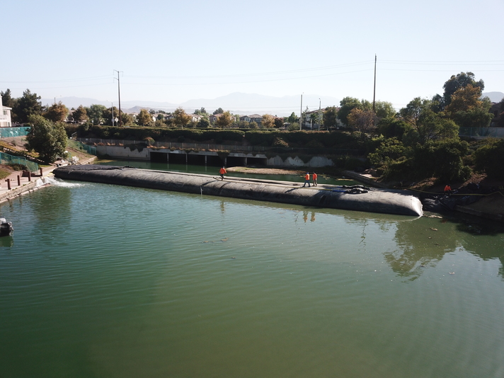 Rancho Del Lago, Moreno Valley, Partial Pond Sediment Removal Isolation