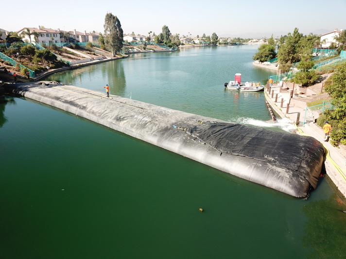 Rancho Del Lago, Moreno Valley, Partial Pond Sediment Removal Isolation