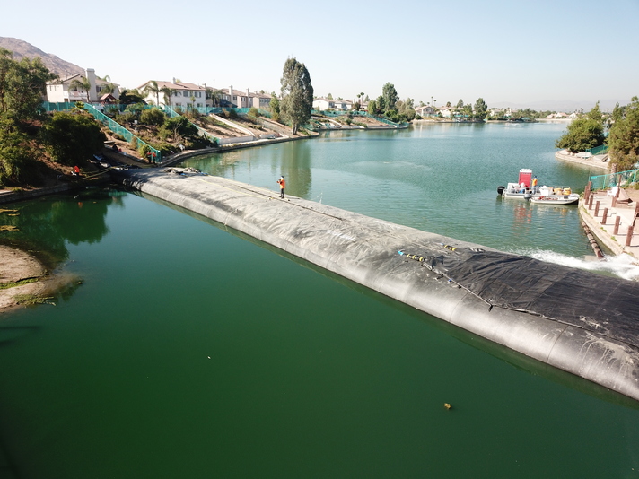 Rancho Del Lago, Moreno Valley, Partial Pond Sediment Removal Isolation