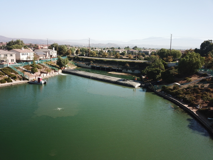 Rancho Del Lago, Moreno Valley, Partial Pond Sediment Removal Isolation