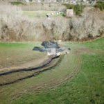 Jacoby Creek Bank Washout, Isolation with AquaDams