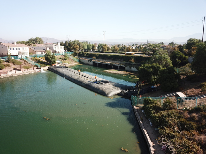 Rancho Del Lago, Moreno Valley, Partial Pond Sediment Removal Isolation