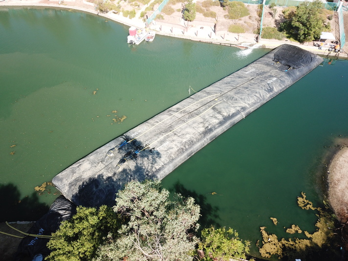 Rancho Del Lago, Moreno Valley, Partial Pond Sediment Removal Isolation