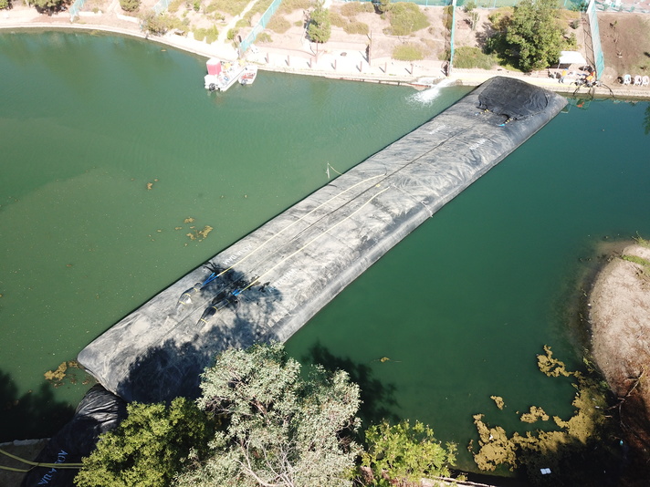 Rancho Del Lago, Moreno Valley, Partial Pond Sediment Removal Isolation