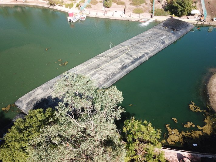 Rancho Del Lago, Moreno Valley, Partial Pond Sediment Removal Isolation