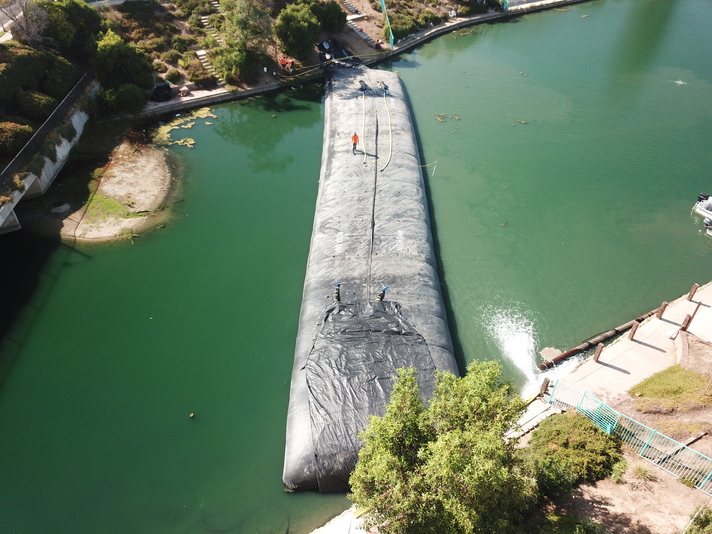 Rancho Del Lago, Moreno Valley, Partial Pond Sediment Removal Isolation