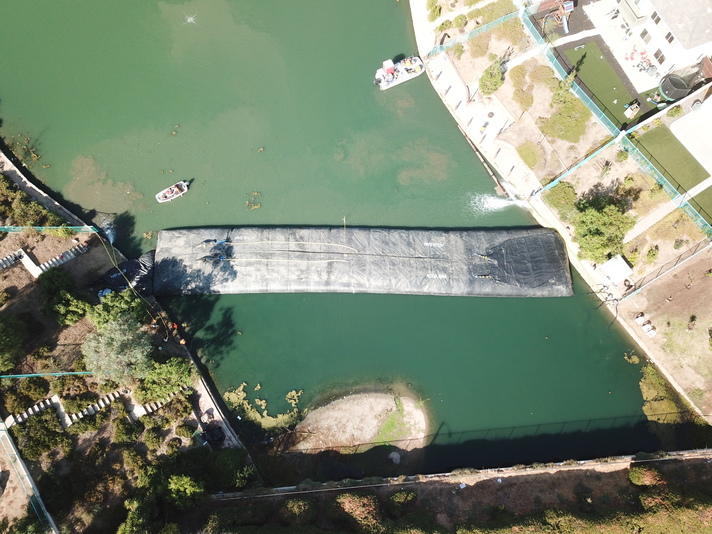 Rancho Del Lago, Moreno Valley, Partial Pond Sediment Removal Isolation