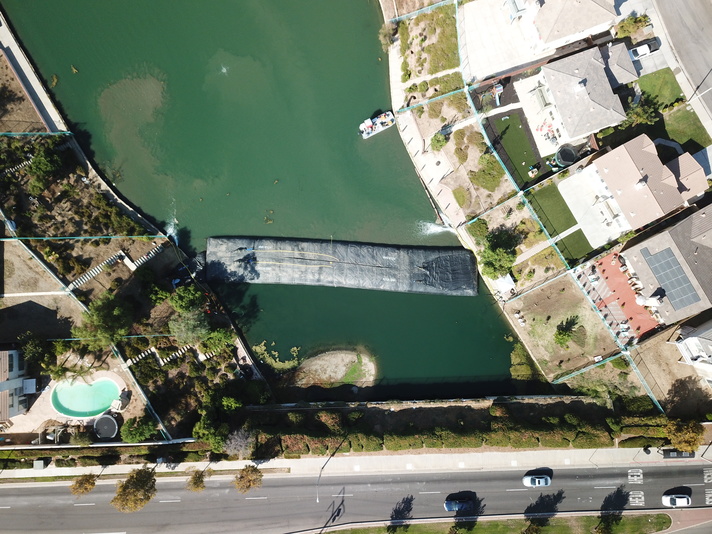 Rancho Del Lago, Moreno Valley, Partial Pond Sediment Removal Isolation