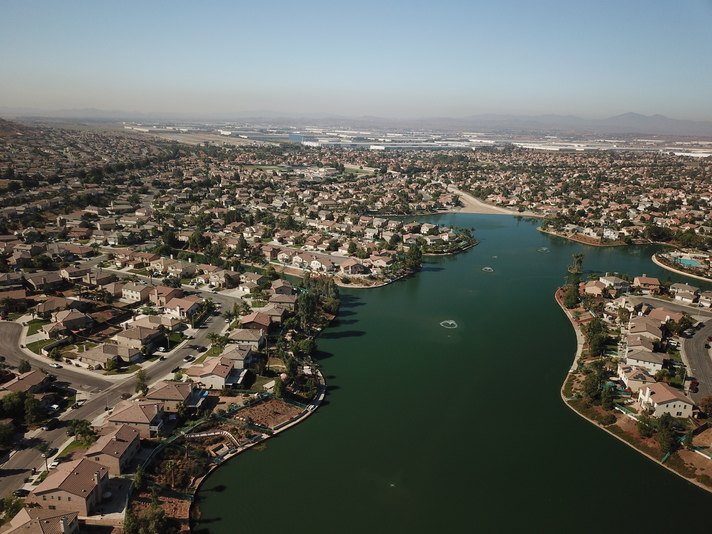 Rancho Del Lago, Moreno Valley, Partial Pond Sediment Removal Isolation