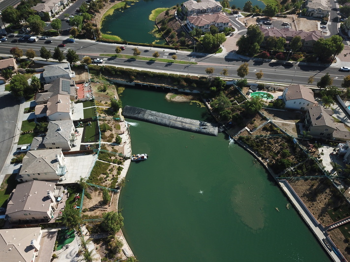 Rancho Del Lago, Moreno Valley, Partial Pond Sediment Removal Isolation