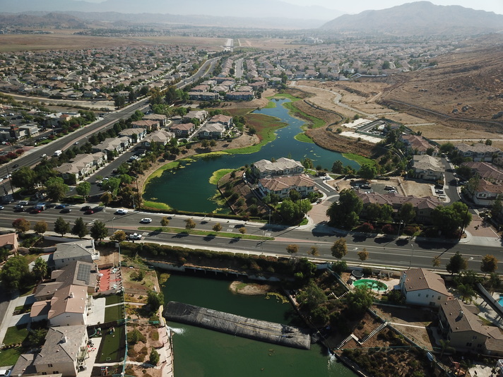 Rancho Del Lago, Moreno Valley, Partial Pond Sediment Removal Isolation