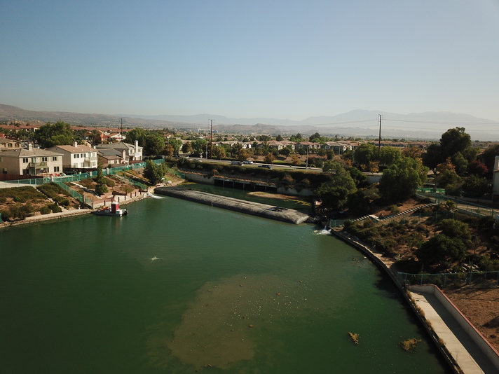 Rancho Del Lago, Moreno Valley, Partial Pond Sediment Removal Isolation