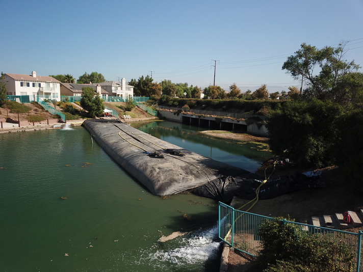 Rancho Del Lago, Moreno Valley, Partial Pond Sediment Removal Isolation