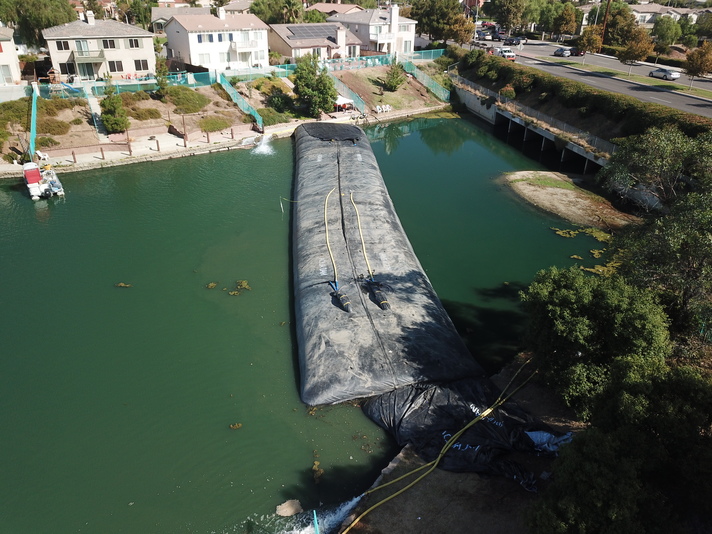 Rancho Del Lago, Moreno Valley, Partial Pond Sediment Removal Isolation