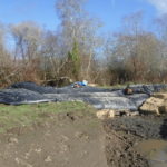 Jacoby Creek Bank Washout, Isolation with AquaDams