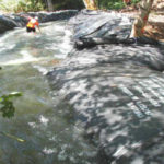 Stream Diversion for Concrete Check Dam Apple Creek, CA, 2001