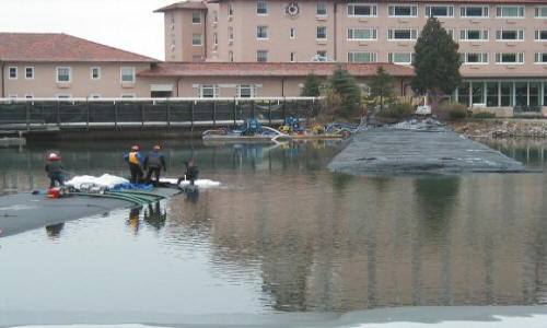 Lake Dewatering Broadmoor Hotel Colorado Springs, CO (2000)