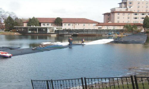 Lake Dewatering Broadmoor Hotel Colorado Springs, CO (2000)