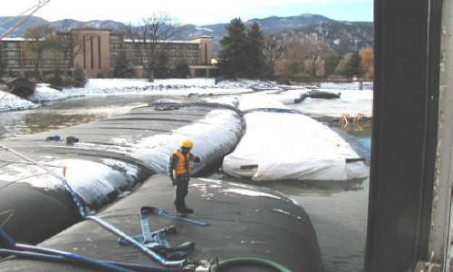 Lake Dewatering Broadmoor Hotel Colorado Springs, CO (2000)