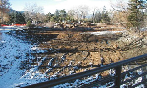 Lake Dewatering Broadmoor Hotel Colorado Springs, CO (2000)