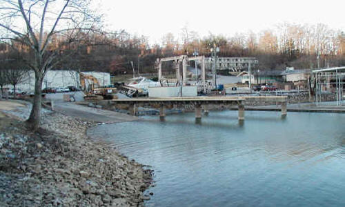 Boat Ramp Repair: Tennessee River, Chattanooga, TN (2003)