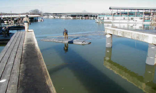 Boat Ramp Repair: Tennessee River, Chattanooga, TN (2003)