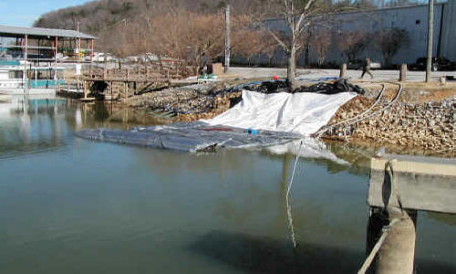 Boat Ramp Repair: Tennessee River, Chattanooga, TN (2003)