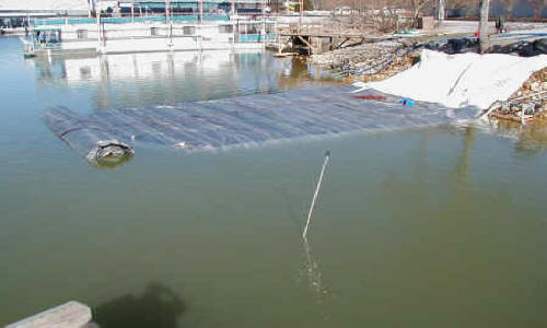 Boat Ramp Repair: Tennessee River, Chattanooga, TN (2003)