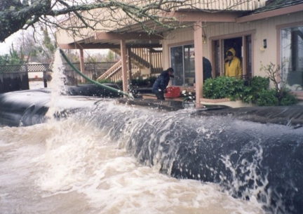 Home Owner Flood Protection, Clearlake, California