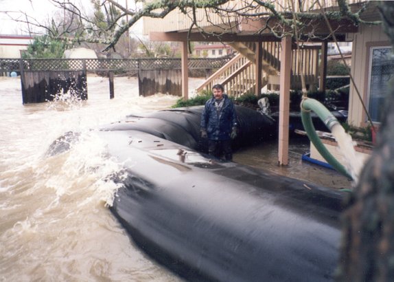 Home Owner Flood Protection, Clearlake, California