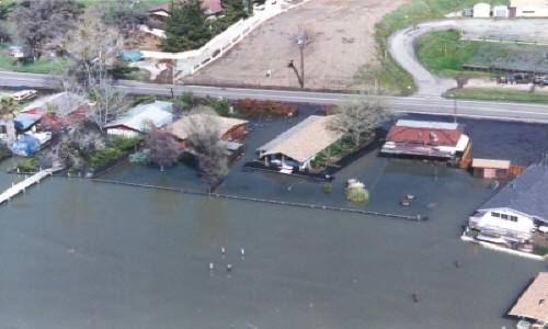 Home Owner Flood Protection, Clearlake, California